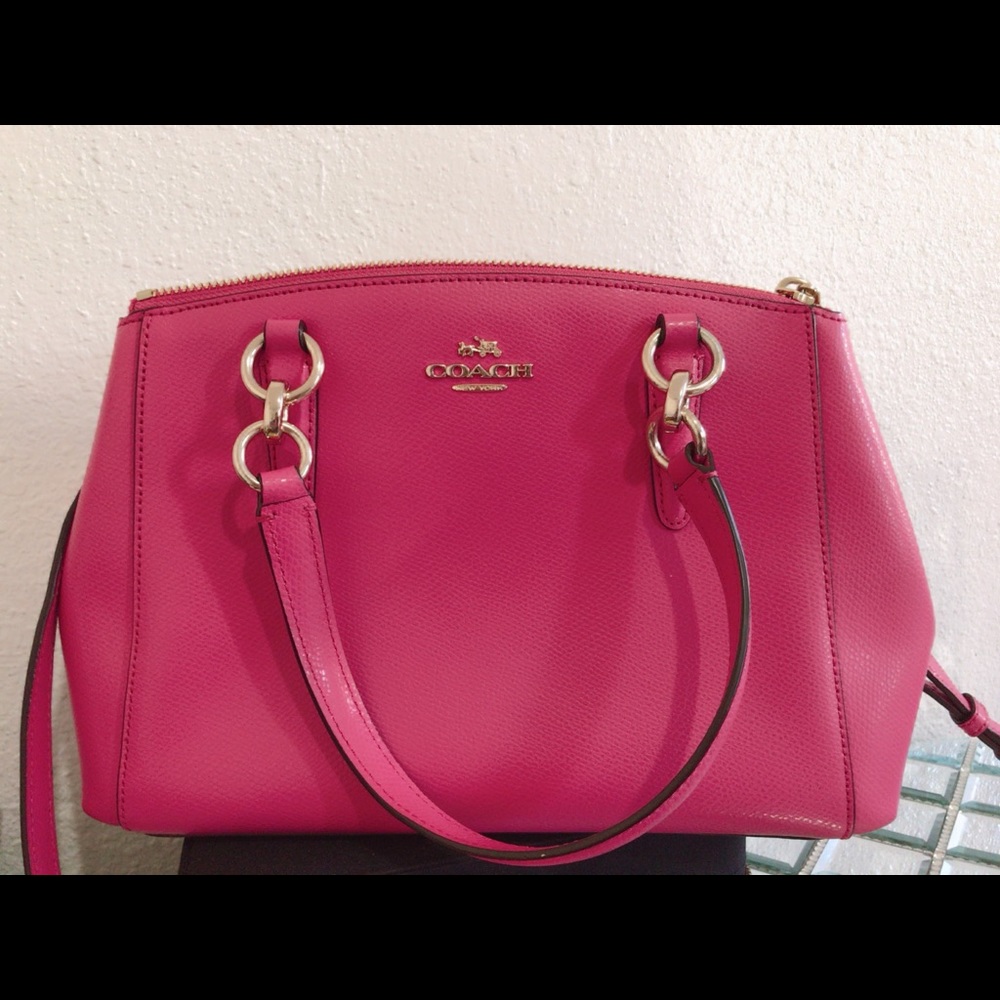 Coach Pink Crossbody Bag